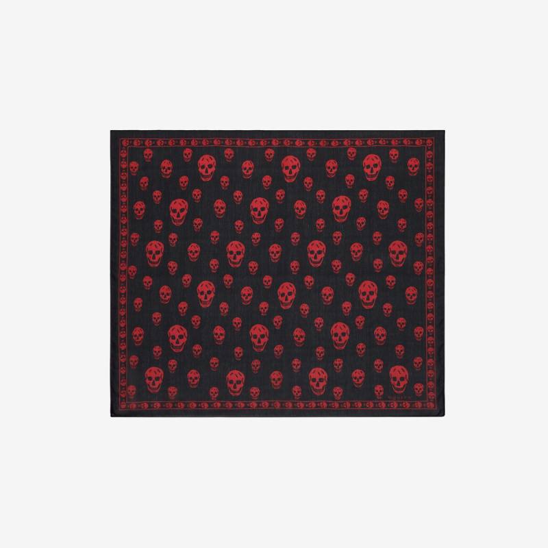 ALEXANDER MCQUEEN - Classic Skull Foulard - Item 8078894Q0601074